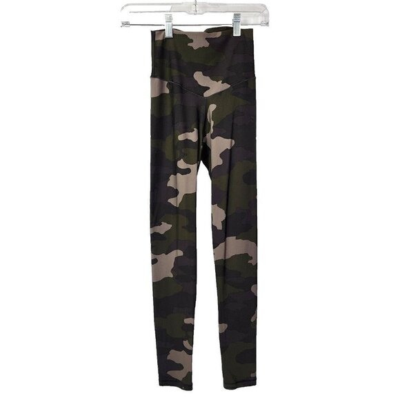 OFFLINE By Aerie Real Me 7/8 Leggings Hi-Rise Camo Print Leggings Womens Small - Picture 1 of 7